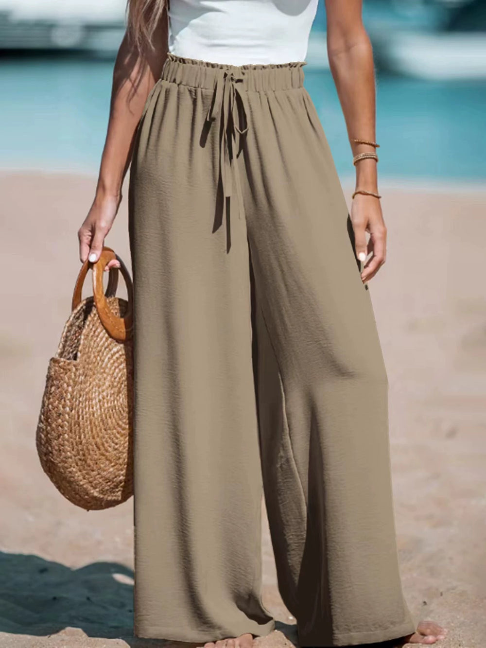 Amelia Wide-Leg Trousers