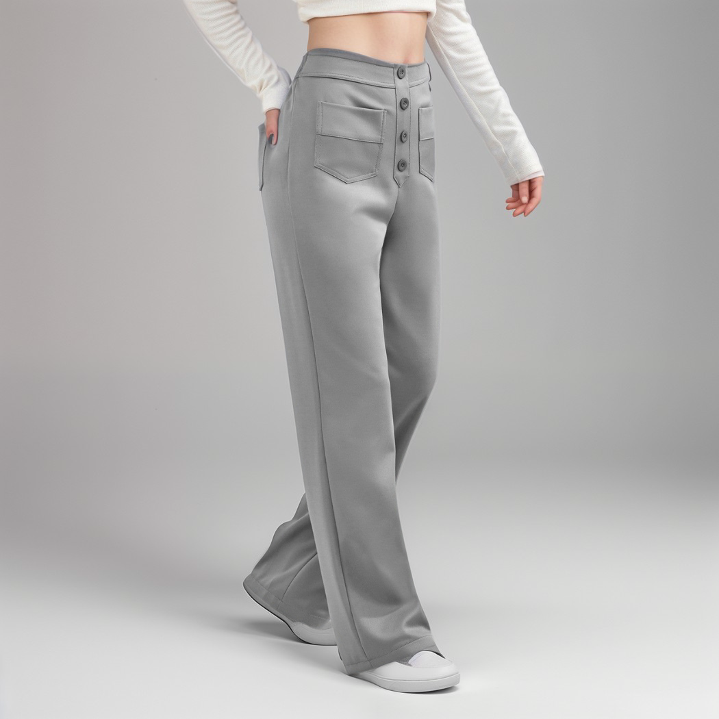 Elsa | High-Waisted Elastic Pants