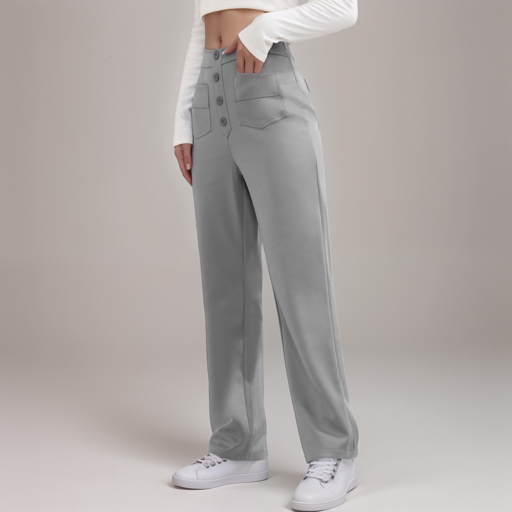 Elsa | High-Waisted Elastic Pants