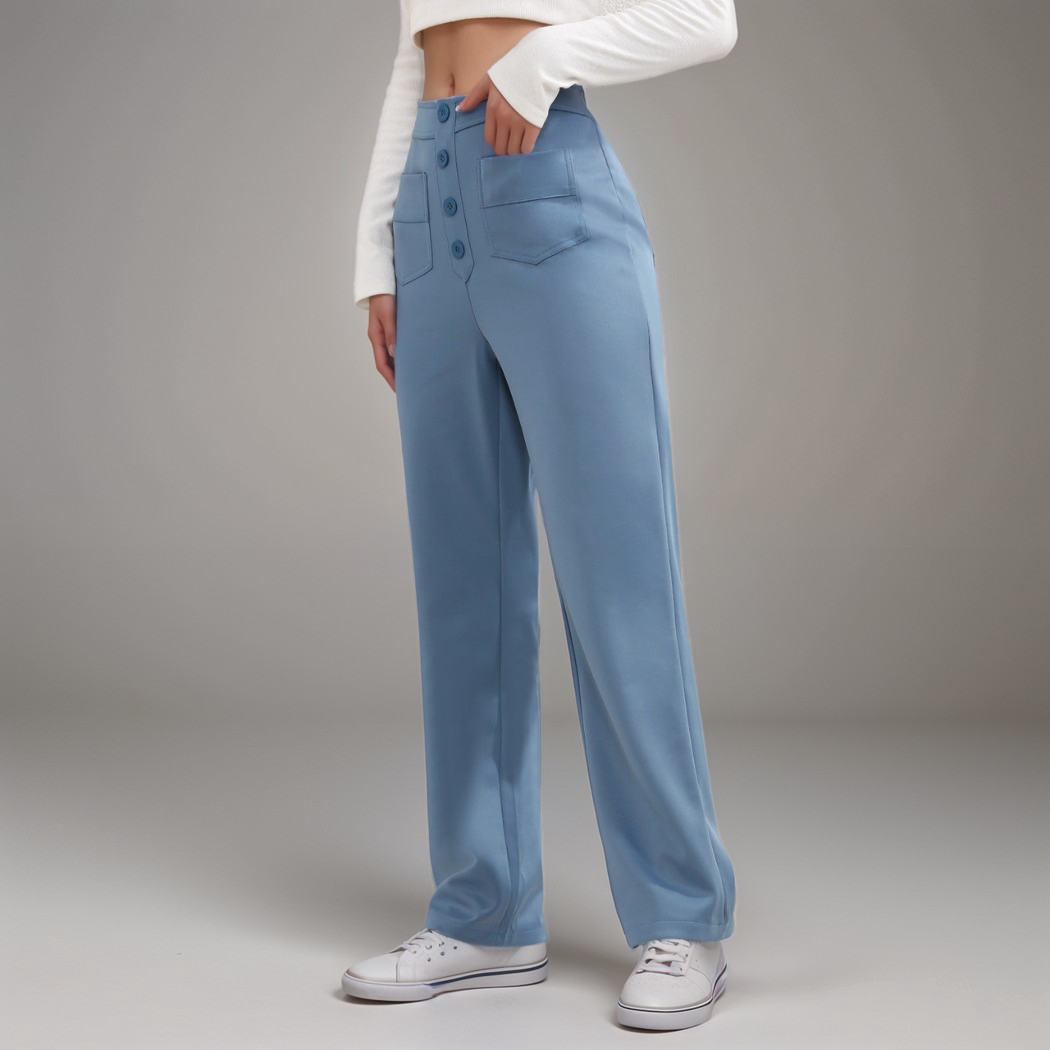 Elsa | High-Waisted Elastic Pants