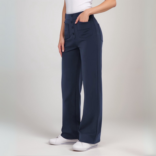Elsa | High-Waisted Elastic Pants