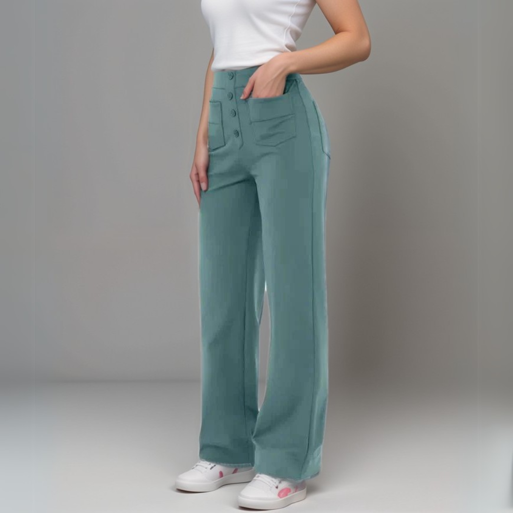 Elsa | High-Waisted Elastic Pants
