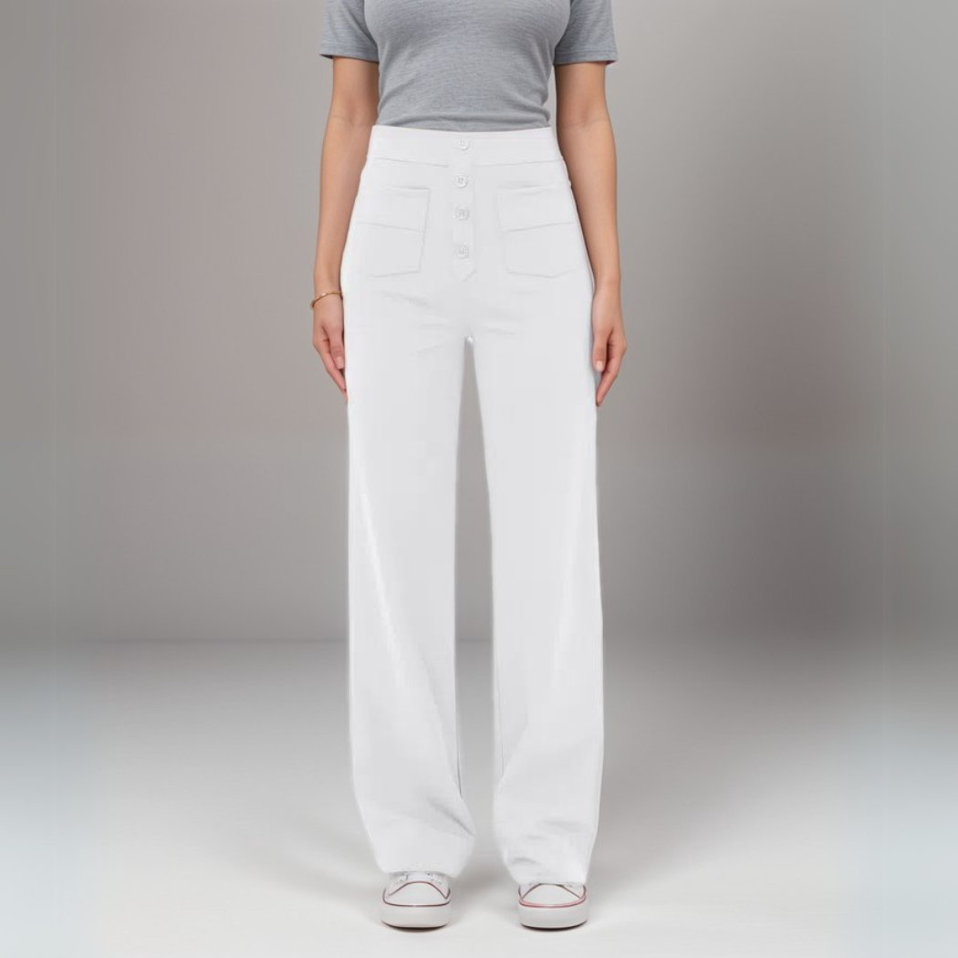 Elsa | High-Waisted Elastic Pants