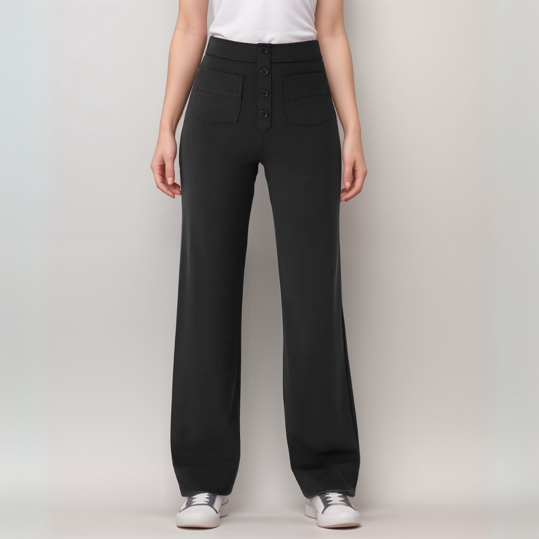 Elsa | High-Waisted Elastic Pants