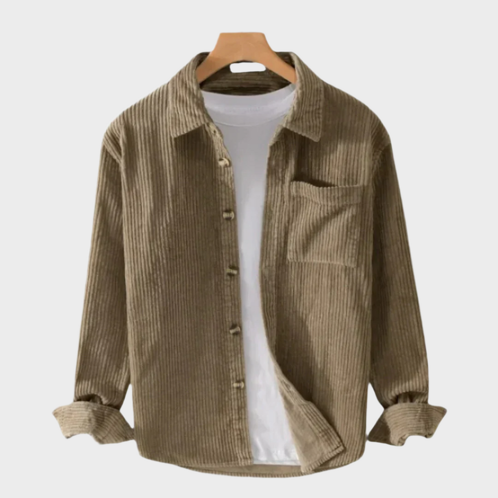 Robert | Casual Corduroy Shirt