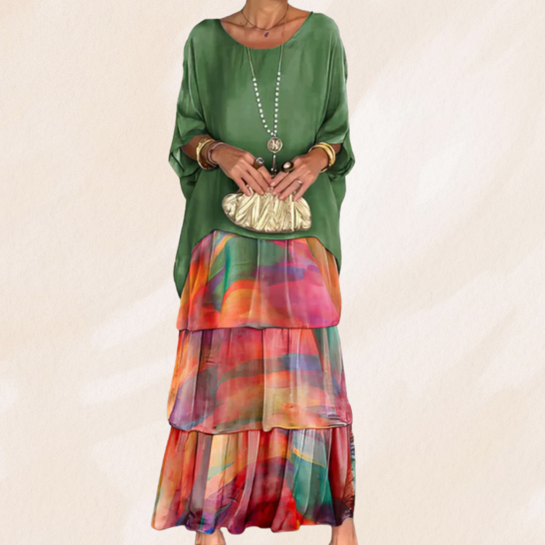 Caroline | Loose Fit Maxi Dress