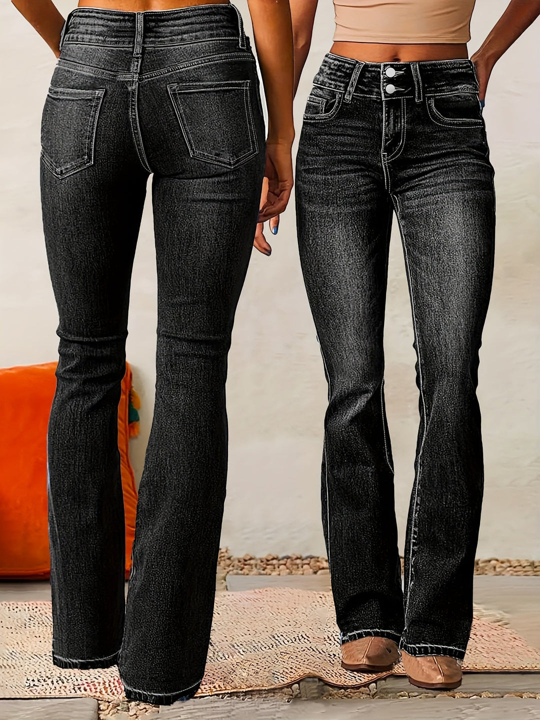 Amelia™ High-Flared Jeans