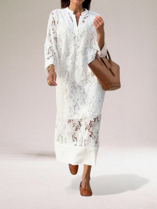 Suzy | Luxury lace long dress