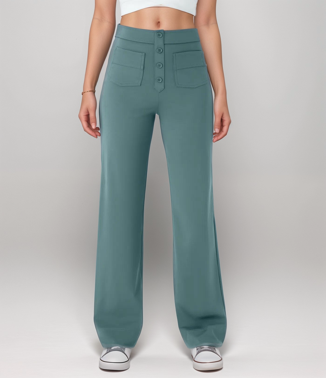 Elsa | High-Waisted Elastic Pants