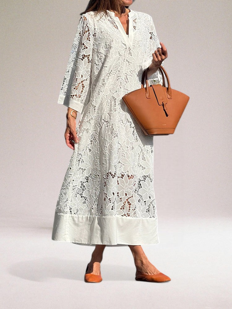 Suzy | Luxury lace long dress