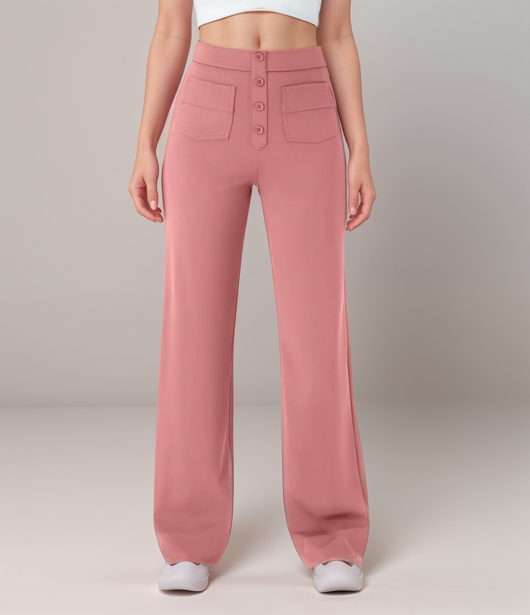 Elsa | High-Waisted Elastic Pants