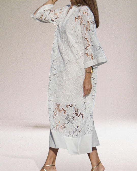 Suzy | Luxury lace long dress