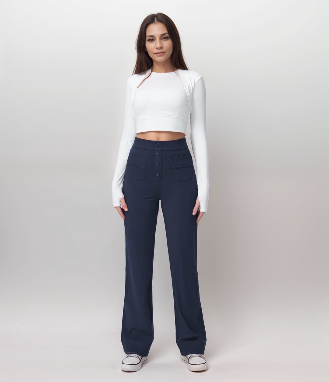 Elsa | High-Waisted Elastic Pants