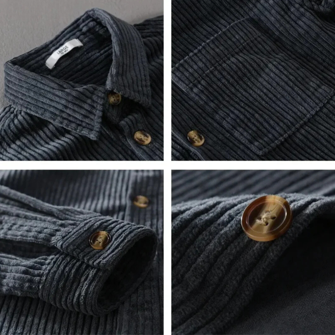 Robert | Casual Corduroy Shirt