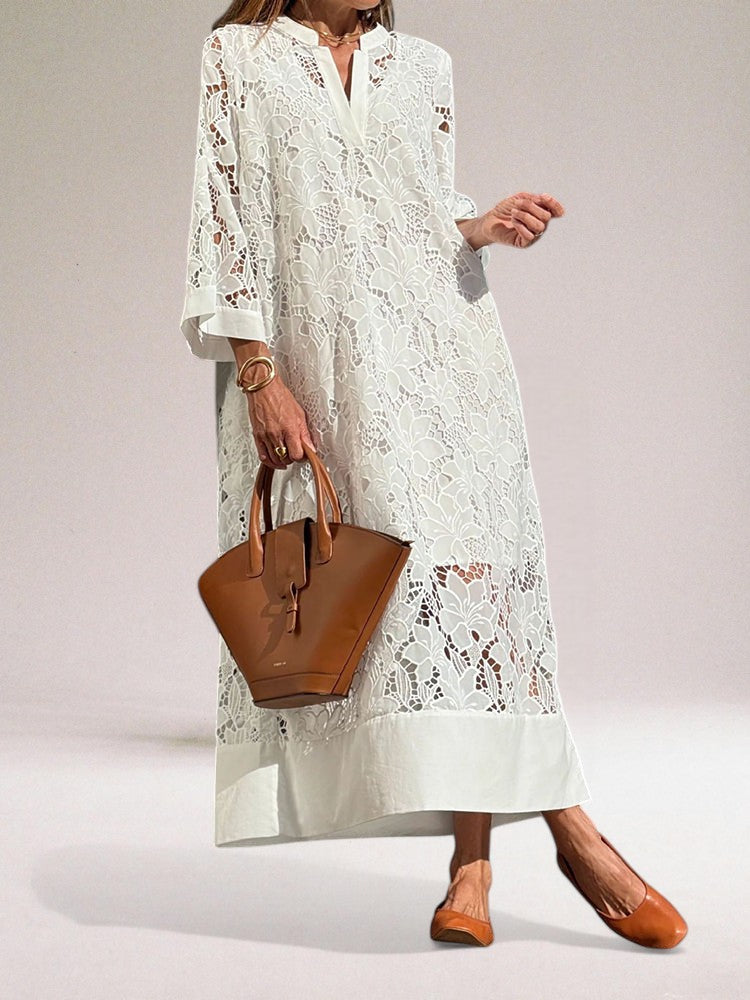 Suzy | Luxury lace long dress