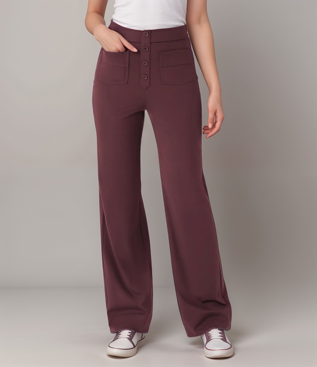 Elsa | High-Waisted Elastic Pants