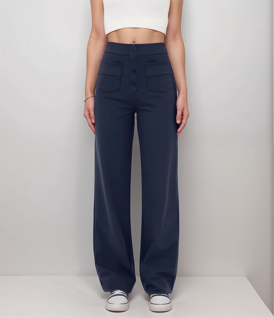 Elsa | High-Waisted Elastic Pants