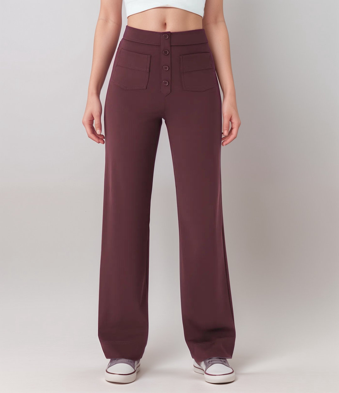 Elsa | High-Waisted Elastic Pants