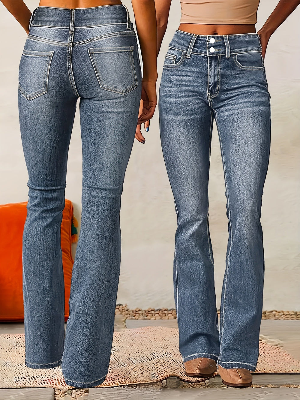 Amelia™ High-Flared Jeans