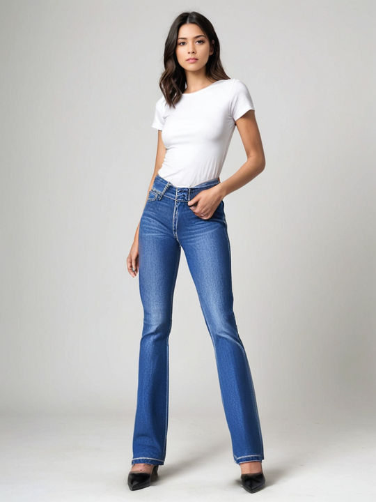 Amelia™ High-Flared Jeans