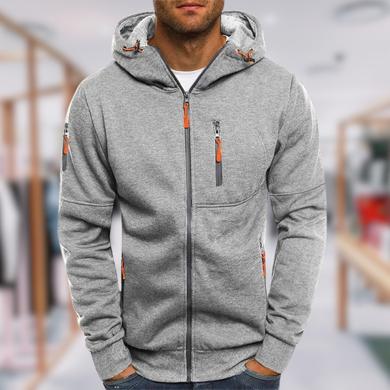 Theo™ | Hooded Zip-Up Jacket