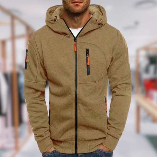 Theo™ | Hooded Zip-Up Jacket
