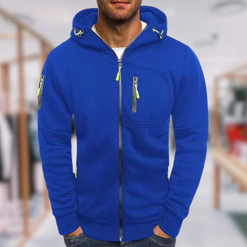 Theo™ | Hooded Zip-Up Jacket
