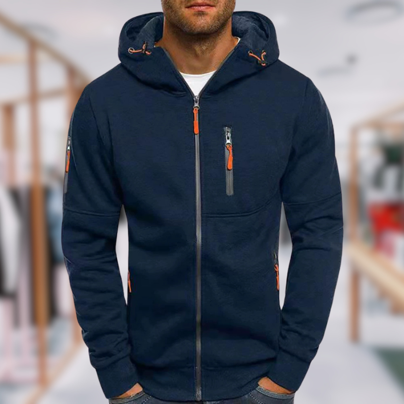 Theo™ | Hooded Zip-Up Jacket