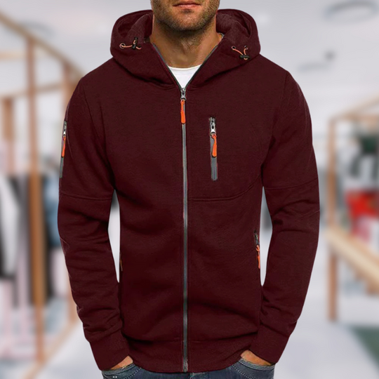 Theo™ | Hooded Zip-Up Jacket