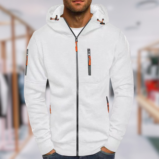 Theo™ | Hooded Zip-Up Jacket