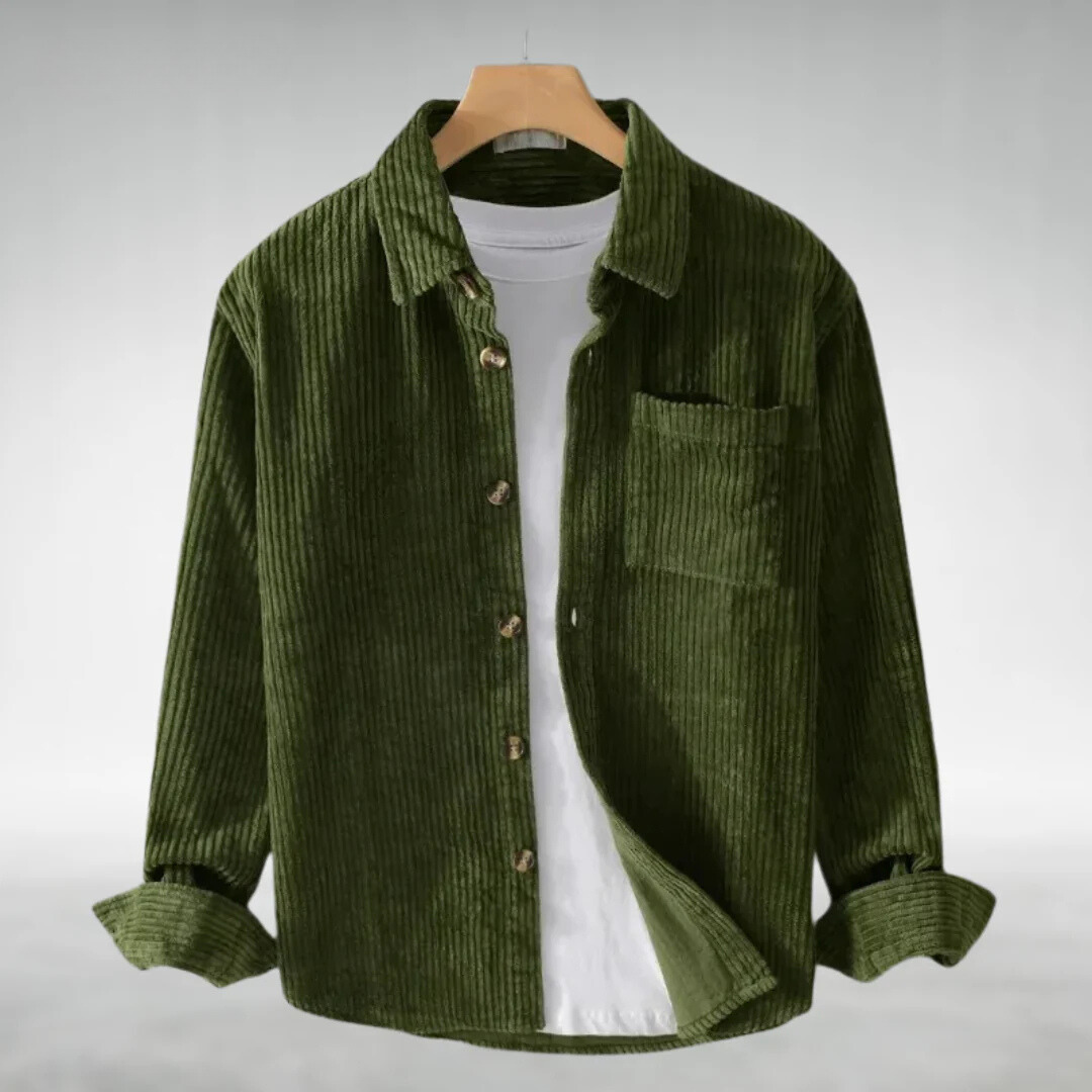 Robert | Casual Corduroy Shirt