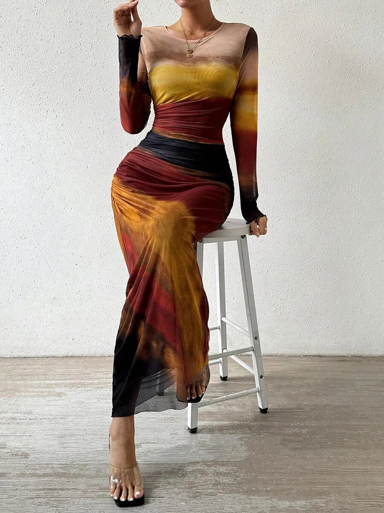 ByDaisy™ | Colourful Maxi Dress