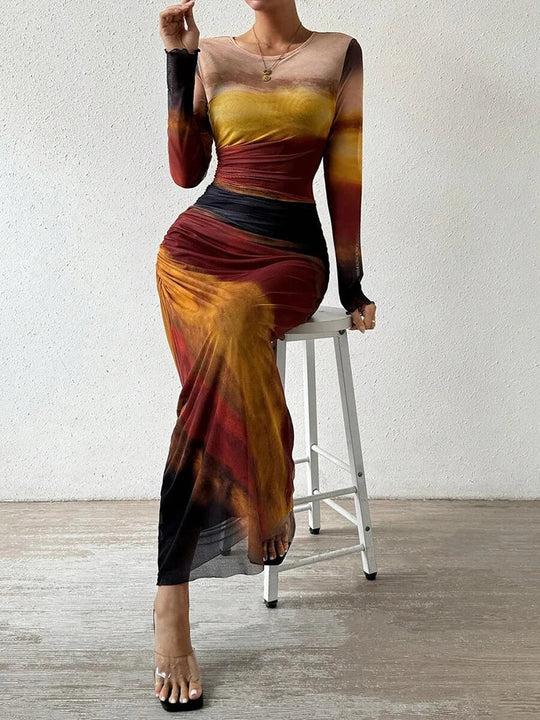 ByDaisy™ | Colourful Maxi Dress
