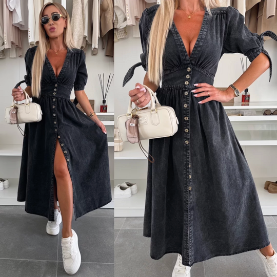 Evie | Stylish Denim Dress