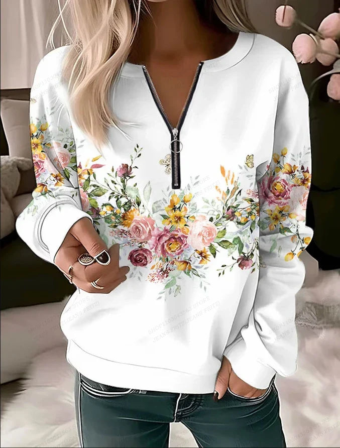 Ava™ | Vintage Style Sweatshirt