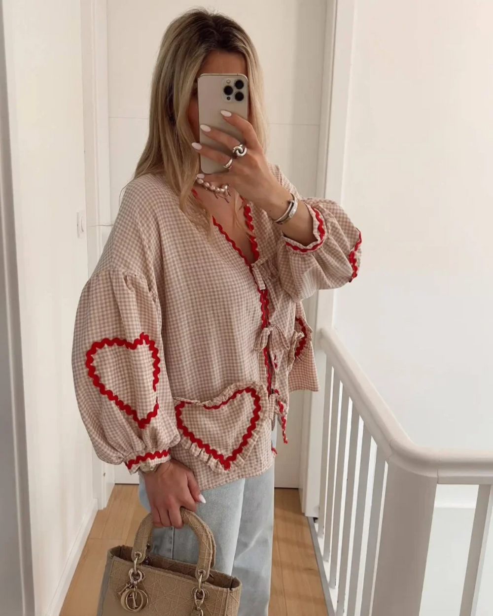 Megan™ - Elegant Embroidered Tops