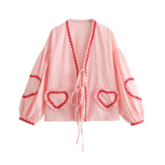 Megan™ - Elegant Embroidered Tops