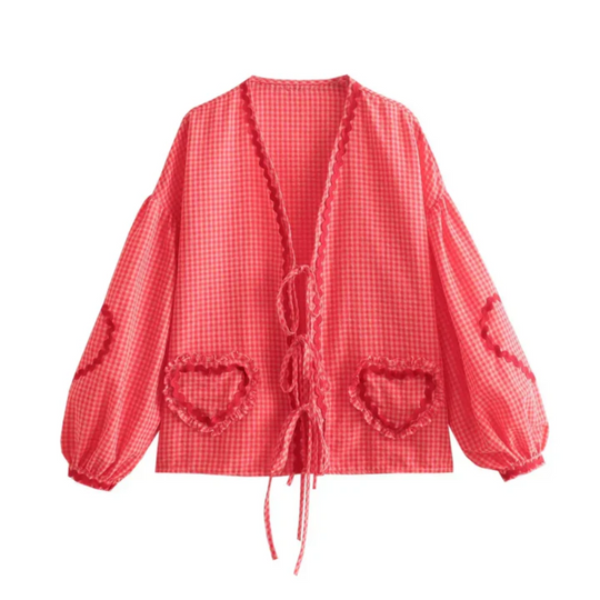 Megan™ - Elegant Embroidered Tops