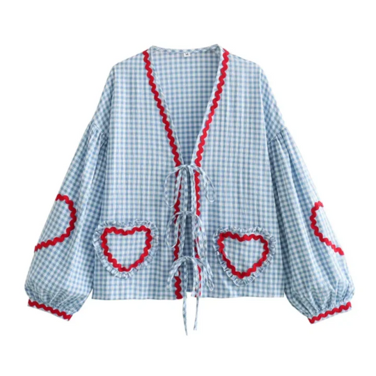 Megan™ - Elegant Embroidered Tops