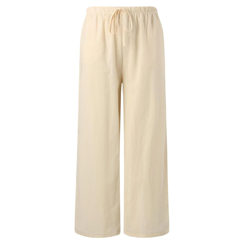 Adeline - Elegant cotton and linen trousers