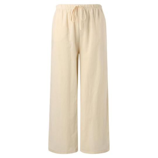 Adeline - Elegant cotton and linen trousers