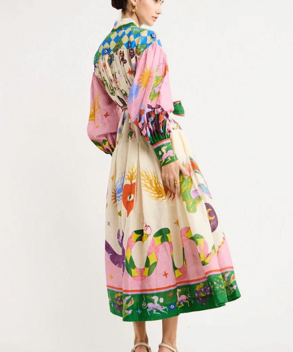 Giulia™ | Elegant Italian Maxi Dress