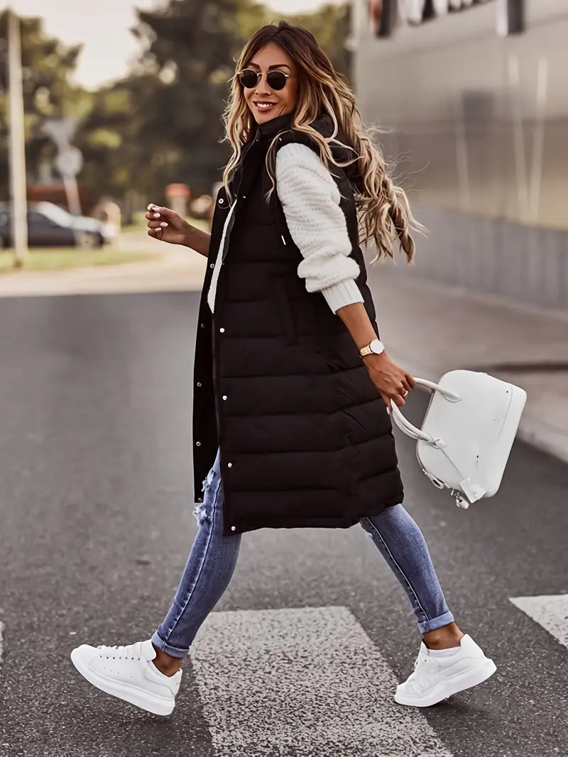 Sophia Sleeveless Coat