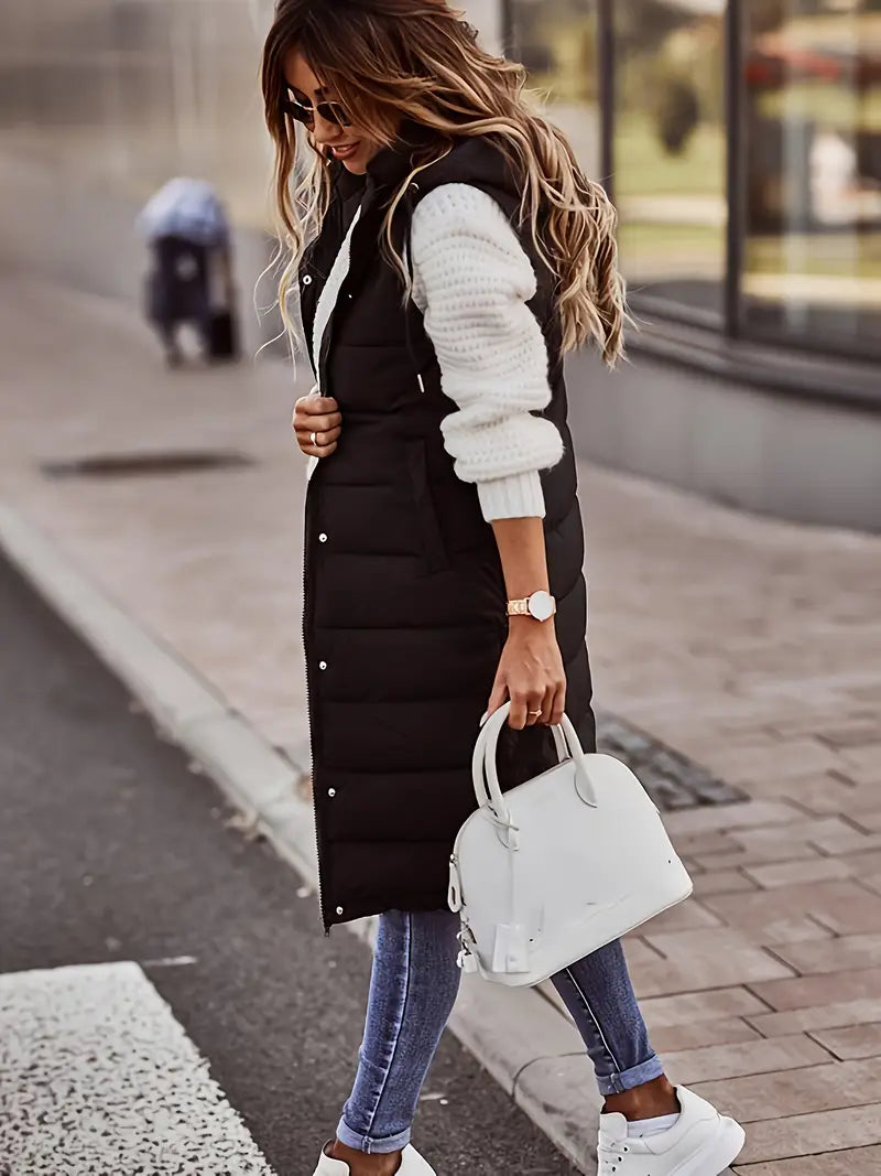 Sophia Sleeveless Coat