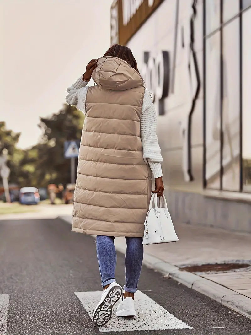 Sophia Sleeveless Coat