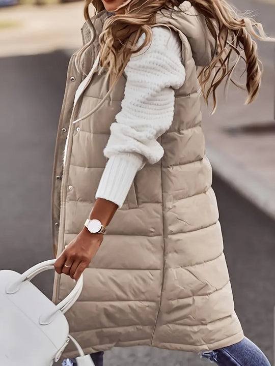 Sophia Sleeveless Coat
