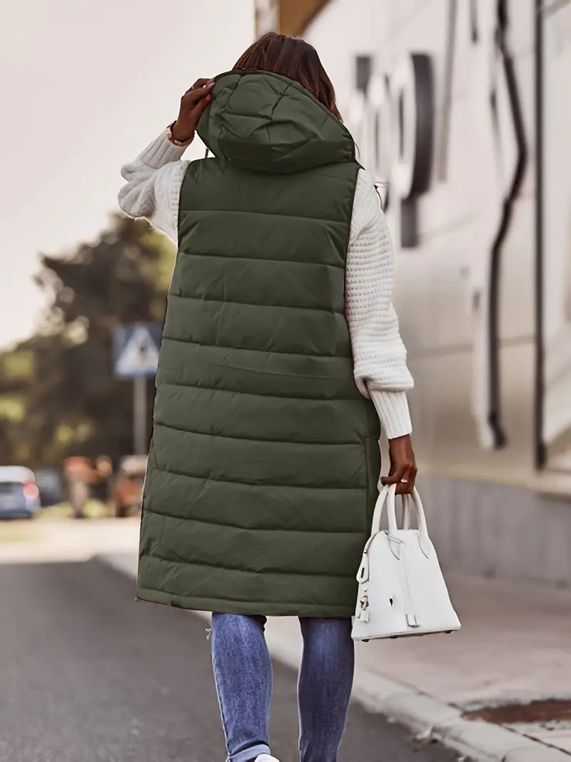 Sophia Sleeveless Coat