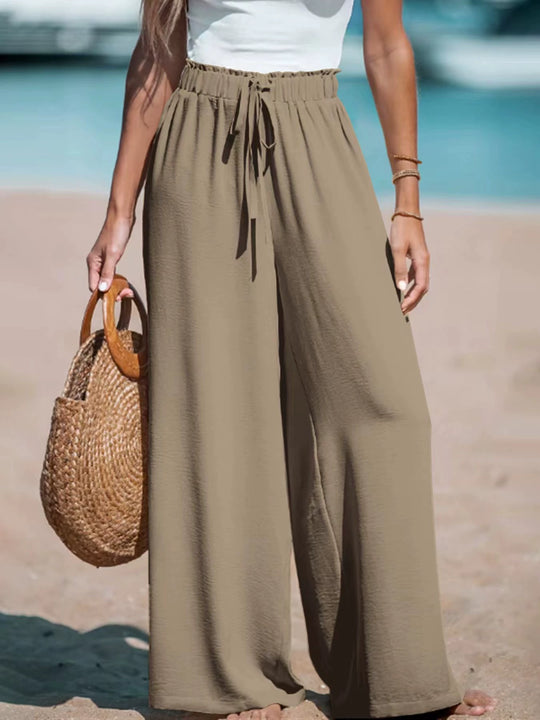 Amelia Wide-Leg Trousers