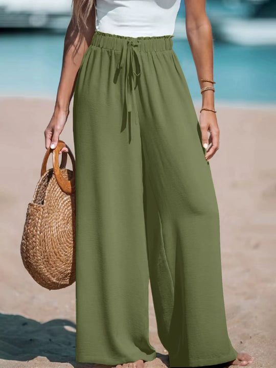 Amelia Wide-Leg Trousers