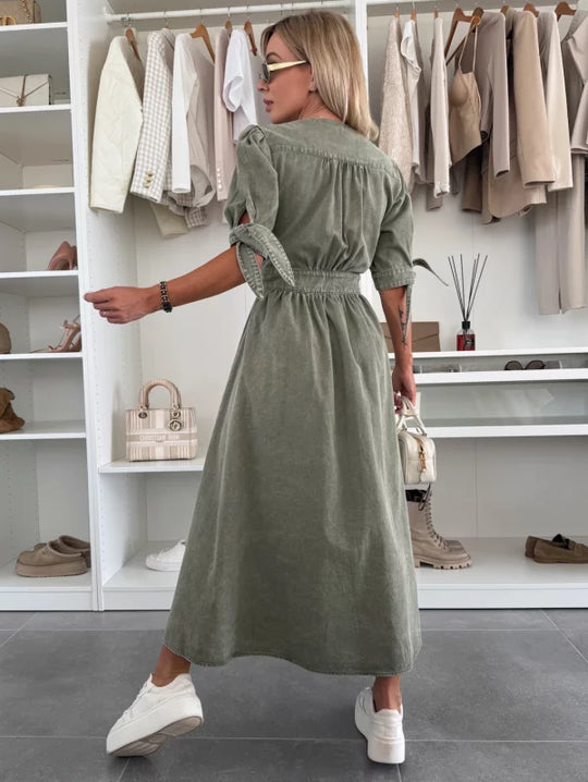 Evie | Stylish Denim Dress